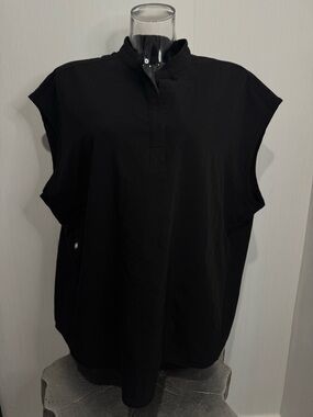 FIGS Rafaela Scrub Top. Black. XXL. No flaws noted.